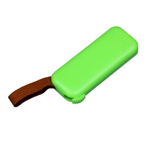 USB-флешка промо на 32 Гб прямоугольной формы, выдвижной механизм, зеленый OA-6544.32.03 фото 3