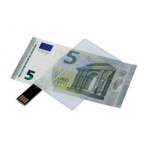 USB-флешка на 8 Гб в виде прозрачной пластиковой карты, прозрачный OA-6575.8.06 фото 3