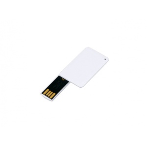 USB-флешка на 8 Гб в виде пластиковой карточки, белый OA-6587.8.06 фото 3
