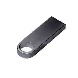 USB 2.0-флешка на 128 Гб с мини чипом и круглым отверстием, серебристый OA-6589.128.00 фото 4