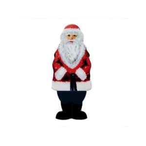 USB-флешка на 64 ГБ Дед Мороз Santa под нанесение, белый красный, белый, черный OA-6598.64.06 фото 3