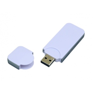 USB-флешка на 128 Гб в стиле I-phone, прямоугольнй формы, белый OA-6684.128.06 фото 3