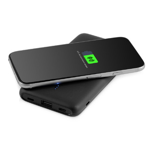 Внешний беспроводной аккумулятор с подсветкой лого "Reserve X". 8000 mAh, черный OA-696807 фото 5