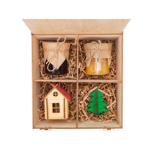 Подарочный набор «Decoration Deluxe» 2.0 с двумя видами варенья, натуральный OA-700099.02 фото 4