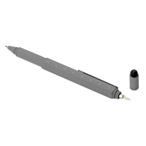 Ручка шариковая металлическая "Tool", серый. Встроенный уровень, мини отвертка, стилус OA-71310.00 фото 5