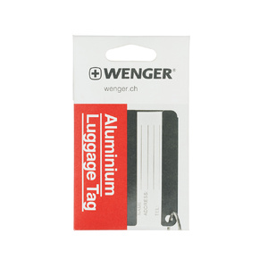 Бирка для багажа WENGER, черная, алюминий, 8 x 0,3 x 4 см OA-73326 фото 5