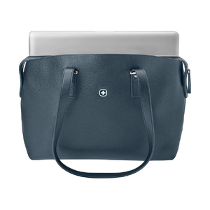 Сумка женская WENGER RosaElli с карманом для ноутбука 14", синяя, полиэстер, 37 x29x19 см OA-73407 фото 5