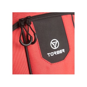 Рюкзак TORBER РАКЕТА с отделением для ноутбука 15,6", красный, полиэстер 600D, 46 х 30 x 13 см OA-73462 фото 9