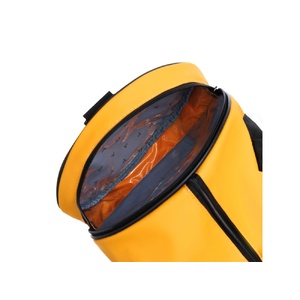 Сумка спортивная TORBER РИТМ, желтая, полиэстер 900D с PU покрытием, 45 х 25 х 25 см OA-73539 фото 6
