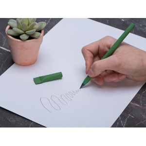 Вечный карандаш из переработанной бумаги "Recycled pencil", зеленый классический OA-77581.03 фото 6