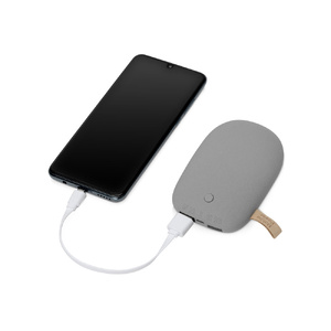 Универсальное зарядное устройство power bank в форме камня. 7800MAH. gray (Р) серый OA-7800.07p фото 3