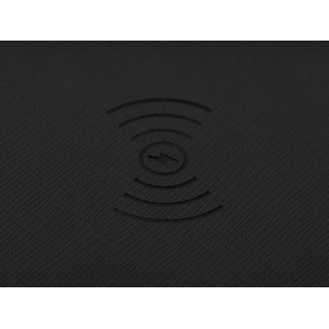 Многофункциональный коврик для мыши «Multi Pad» с беспроводной зарядкой и LCD экраном, 10 Вт, черный OA-788725 фото 13