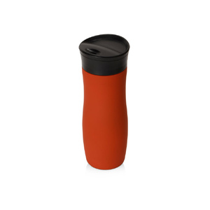 Вакуумная термокружка с кнопкой Streamline, Waterline, soft-touch, тубус, красный OA-810001W фото 3