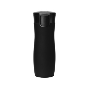 Вакуумная термокружка с кнопкой Streamline, Waterline, soft-touch, тубус, черный OA-810007W фото 6
