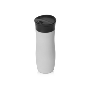 Вакуумная термокружка с кнопкой Streamline, Waterline, soft-touch, тубус, серый OA-810017W фото 3