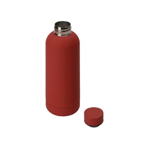 Вакуумная термобутылка "Cask" Waterline, soft touch, 500 мл, тубус, красный OA-813101W фото 4