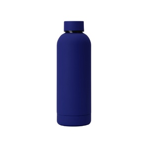 Вакуумная термобутылка "Cask" Waterline, soft touch, 500 мл, тубус, синий OA-813102W фото 5