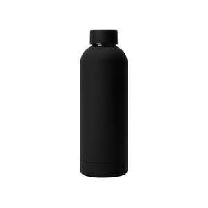 Вакуумная термобутылка "Cask" Waterline, soft touch, 500 мл, тубус, черный OA-813107W фото 5