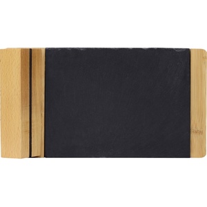 Набор для сыра из сланцевой доски и ножей Bamboo collection "Taleggio" светло-коричневый OA-822108 фото 6