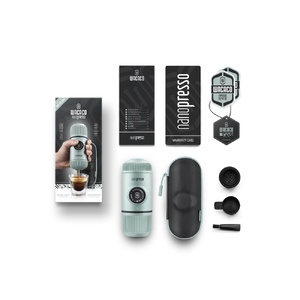Ручная мини-кофемашина (WACACO Nanopresso) WCCRTCBL (Ручная мини-кофемашина цв. Arctic Blue) голубой OA-822159 фото 3