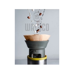 Ручная мини-кофеварка WACACO Cuppamoka WCCCPM металлик OA-822169 фото 4
