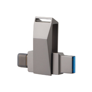 Флешка 64 ГБ USB Type-C и USB 3.0 «Тесла» темно-серый OA-823771 фото 9
