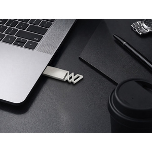 Флешка 32 ГБ USB 3.0 «Адорн» серебристый OA-823774 фото 4
