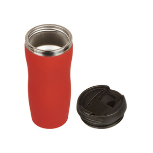 Термокружка "Double wall mug C1", soft touch, 350 мл, красный (Р) OA-827001clrp фото 4