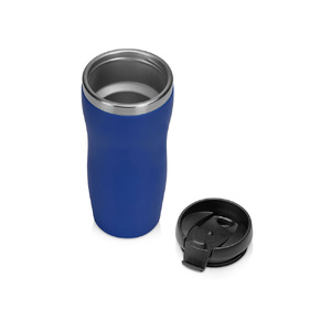 Термокружка "Double wall mug C1", soft touch, 350 мл, синий (Р) OA-827002clrp фото 3