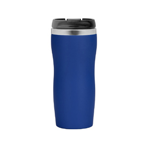 Термокружка "Double wall mug C1", soft touch, 350 мл, синий (Р) OA-827002clrp фото 4