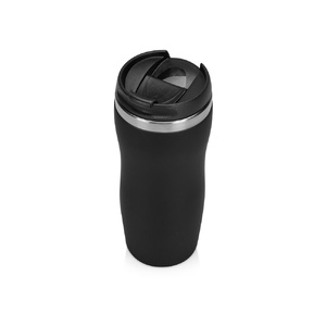 Термокружка "Double wall mug C1", soft touch, 350 мл, черный OA-827007clr фото 3