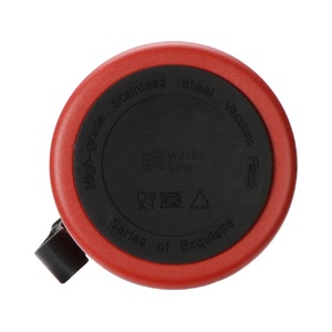 Вакуумный термос "Story" c покрытием powder, красный красный, серебристый OA-827201 фото 8