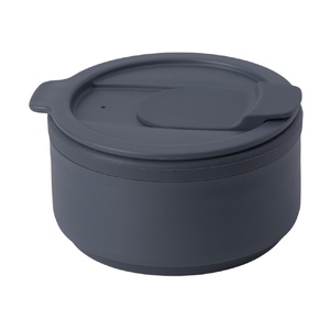 Силиконовый складной стакан "GoCup", темно-серый OA-827637 фото 5