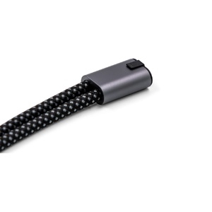Ремешок-держатель для телефона с зарядным кабелем USB-C - USB-C «Lany Wristband Charge Eco», серый OA-832070 фото 6