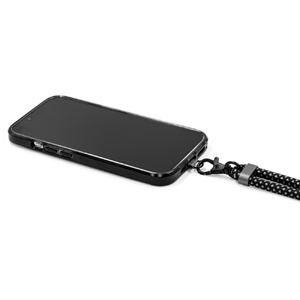 Ремешок-держатель для телефона с зарядным кабелем USB-C - USB-C «Lany Wristband Charge Eco», серый OA-832070 фото 12