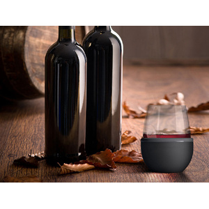 Тумблер для вина WINE KUZIE, черный OA-842038 фото 11