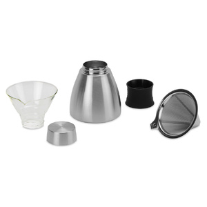 Кофеварка POUR OVER, 1000 мл, серебристый/черный OA-842081 фото 5
