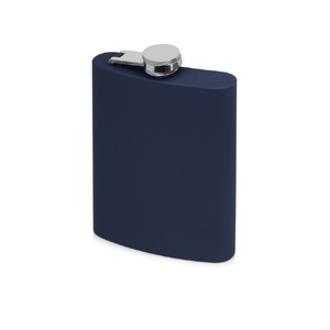 Фляжка 240 мл Remarque soft touch, 304 сталь, синий OA-852102.304 фото 3