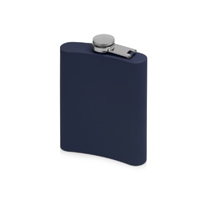 Фляжка 240 мл Remarque soft touch, 304 сталь, синий OA-852102.304 фото 4