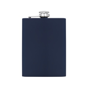Фляжка 240 мл Remarque soft touch, 304 сталь, синий OA-852102.304 фото 6