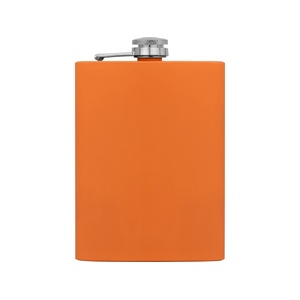 Фляжка 240 мл Remarque soft touch, 304 сталь, оранжевый OA-852118.304p фото 5