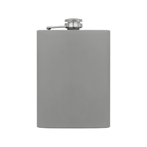 Фляжка 240 мл Remarque soft touch, 304 сталь, светло-серый OA-852127.304p фото 5
