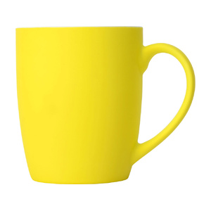 Кружка с покрытием soft-touch “Tulip Gum”, желтый (3955C) (P) OA-870714.1p фото 3