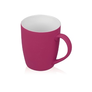 Кружка с покрытием soft-touch “Tulip Gum”, фуксия OA-870721p фото 3