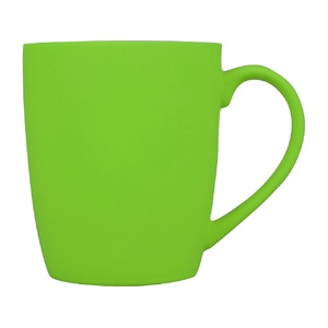 Кружка с покрытием soft-touch C1, зеленое яблоко OA-871603p фото 3
