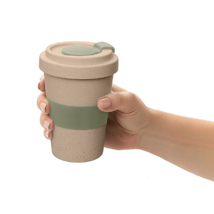 Стакан из пшеничного волокна «Flava», olive бежевый/зеленый оливковый OA-877316 фото 7