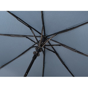 Зонт-полуавтомат Roof с куполом из переработанного пластика, антрацит 2165C серый антрацит OA-878112 фото 8