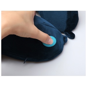 Подушка для путешествий со встроенным массажером "Massage Tranquility Pillow", синий OA-9010102 фото 5