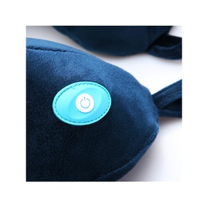 Подушка для путешествий со встроенным массажером "Massage Tranquility Pillow", синий OA-9010102 фото 6