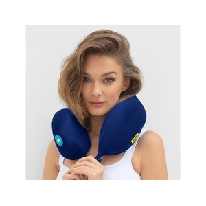 Подушка для путешествий со встроенным массажером "Massage Tranquility Pillow", синий OA-9010102 фото 8